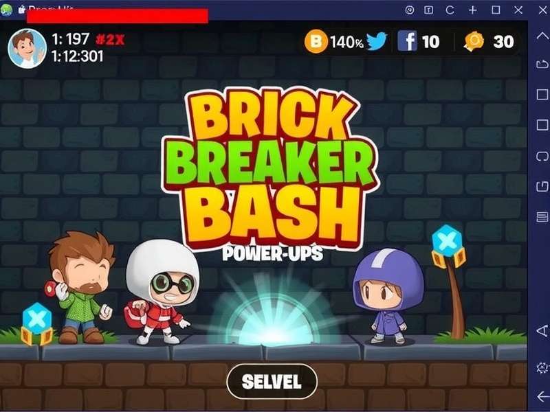 Brick Breaker Bash Power-Ups
